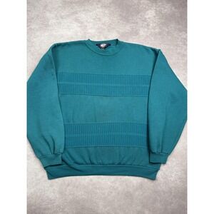 Vintage Knights Bridge Sweater Mens‎ XL Crewneck Ribbed Pullover 90s Hong Kong